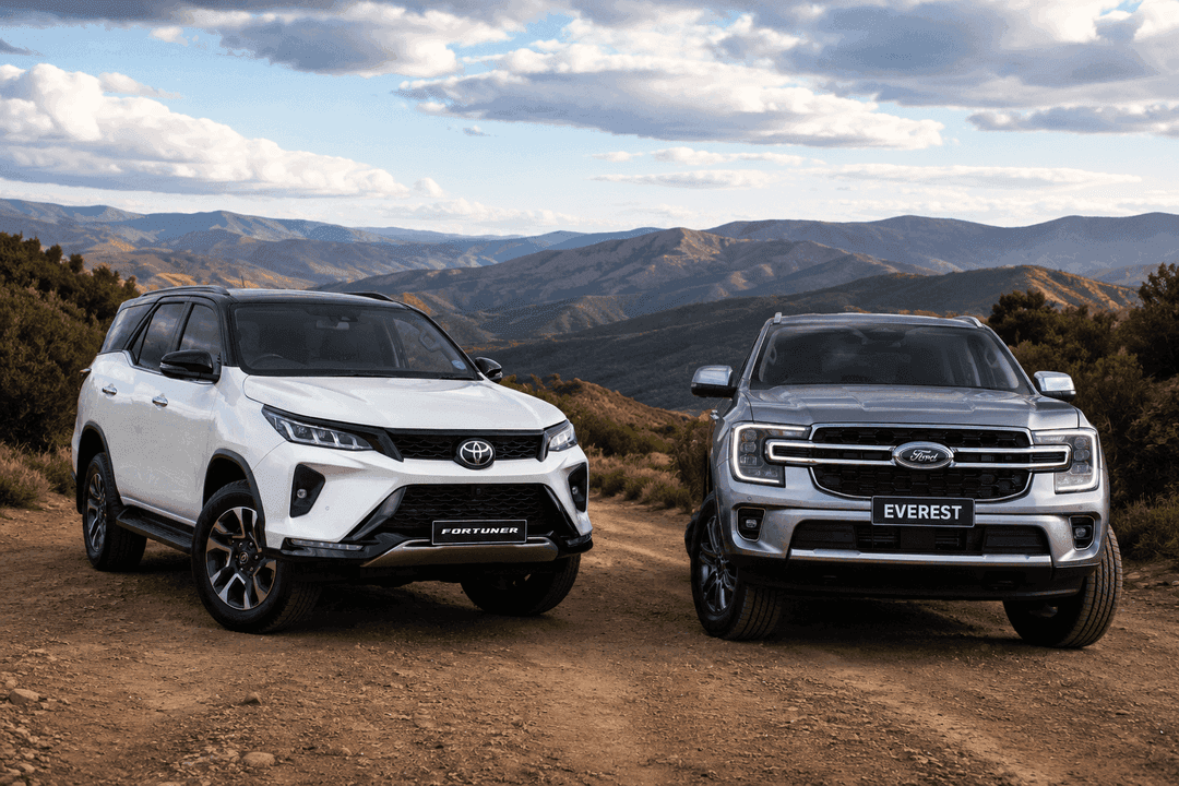 Ford Everest vs Toyota Fortuner (2026)