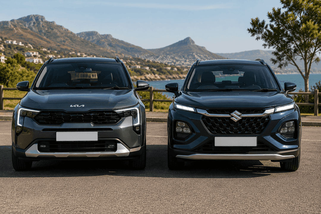 Kia Sonet vs Suzuki Fronx (2025)