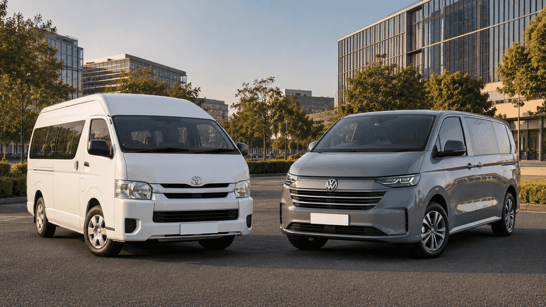 Toyota HiAce vs Volkswagen Transporter (2025)