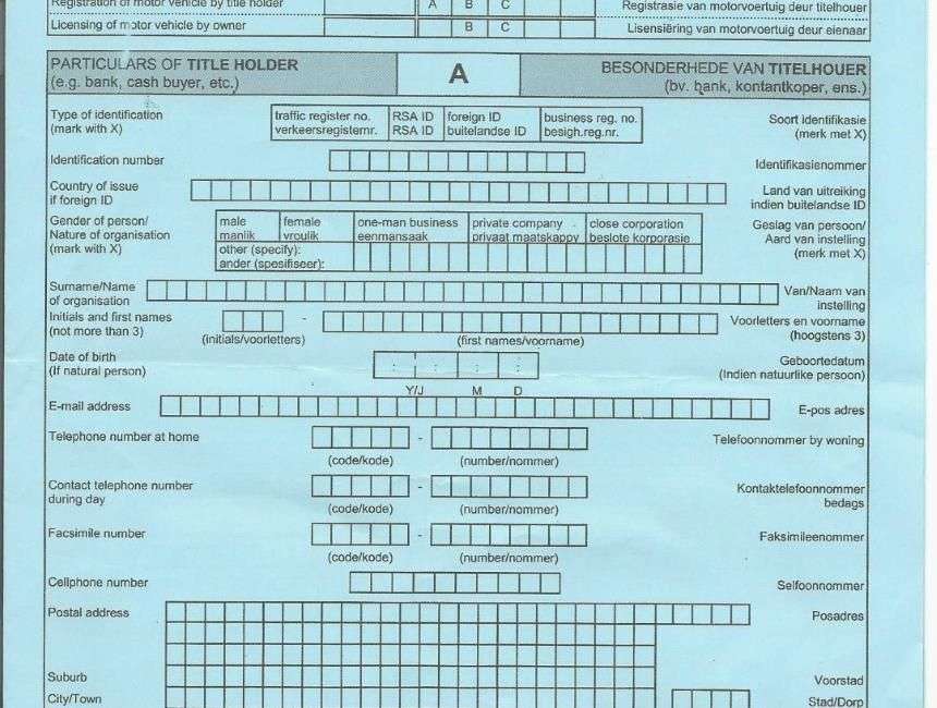 How to Register and Licence a Car in South Africa (First Registration and Imports)