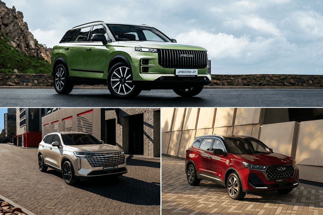 Chery Tiggo 7 vs Haval H6 vs Jaecoo J7: the Chinese mid-size SUV war
