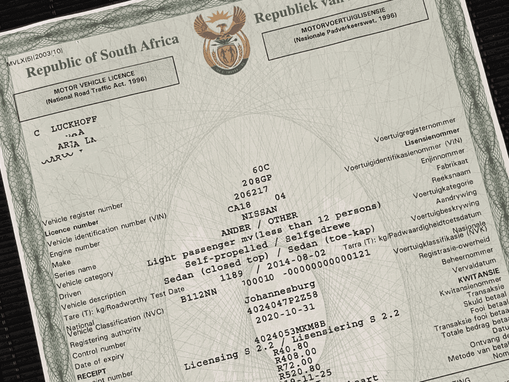 Roadworthy Certificate in South Africa 2026: Cost, What's Tested and Validity